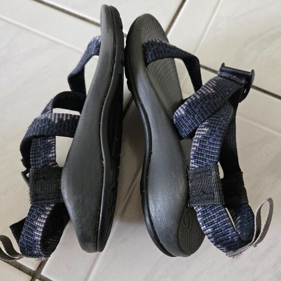 Chaco Z1/Ecotread Sandals Blue Gray 11 - Picture 5 of 6